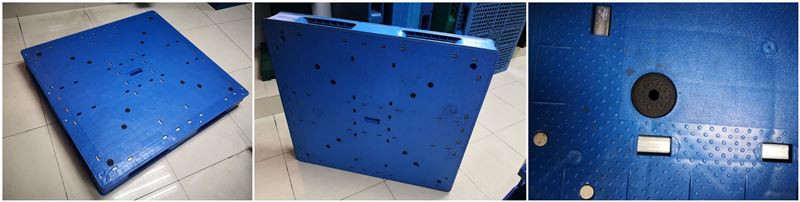 double face vented plastic pallet