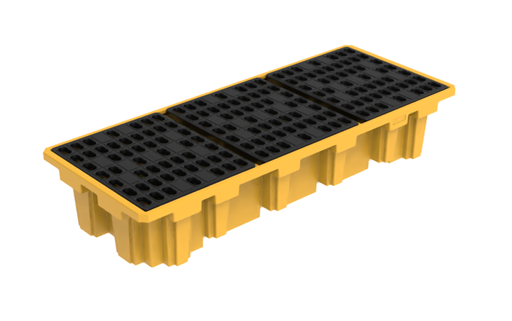 3 Dram IBC Pallet Penahan Tumpahan