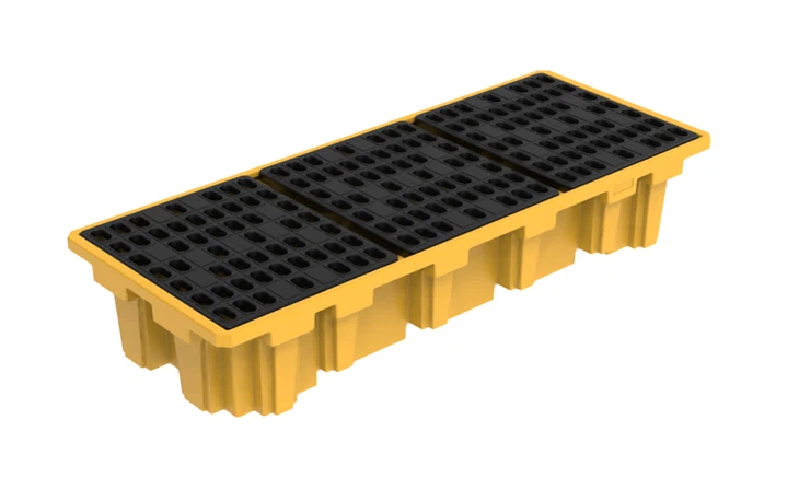IBC Spill Containment Pallet - 3 IBC Totes