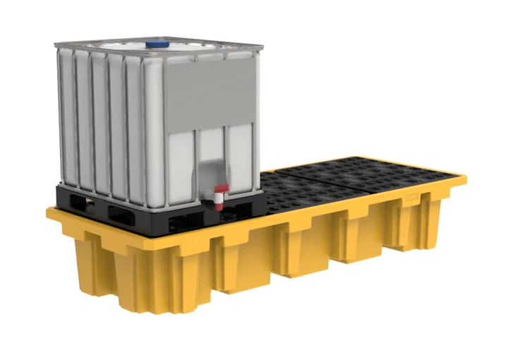 IBC Spill Containment Pallet - 3 IBC Totes