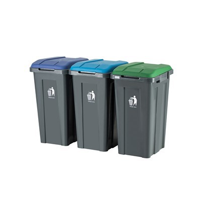 Sampah Pemisahan Resik Berkenaan Berwarna -warni