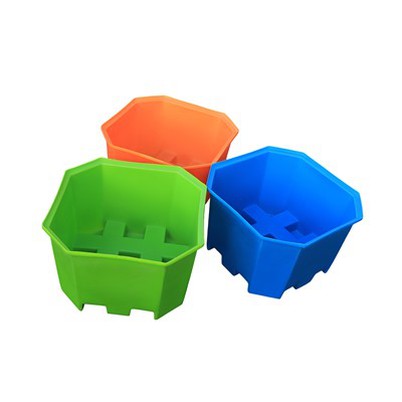 Plastik 4- cara tote segiempat